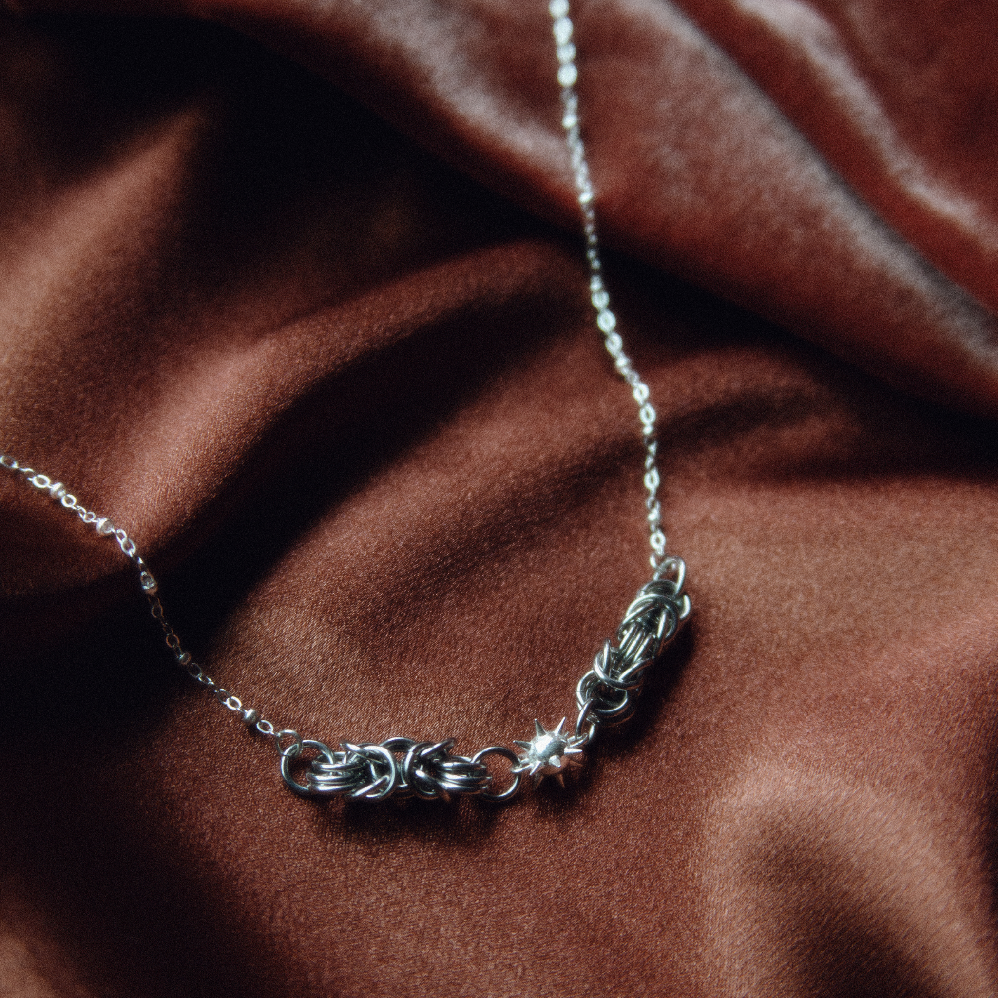 The Chevalier's Flail Necklace