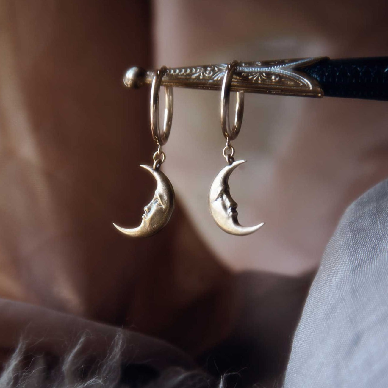 Nocturne Hoop Earrings